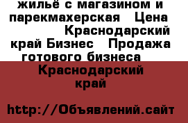 жильё с магазином и парекмахерская › Цена ­ 300 000 - Краснодарский край Бизнес » Продажа готового бизнеса   . Краснодарский край